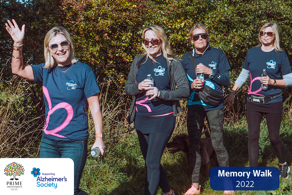 Prime Appointments Alzheimers Memory Walk with Robyn Holmes and friends