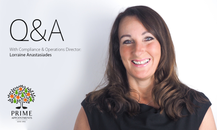 Q & A With Operations & Compliance Director, Lorraine