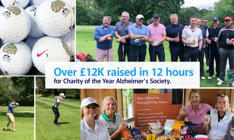 Prime Appointments Golf Day Raises Over £12k in 12 hours!